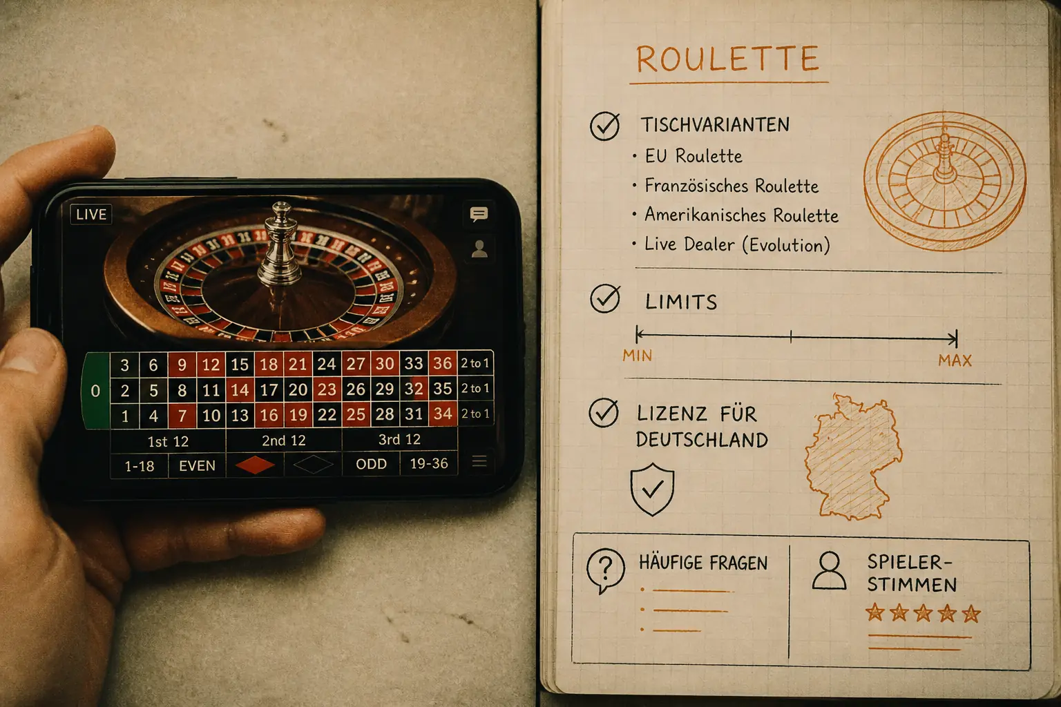 Caesars Palace Online Casino Roulette in Deutschland visual guide for Caesars Palace Online Casino